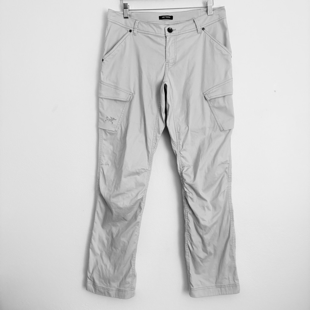 Arc’teryx Cargo Performance Activewear Climb Hike Trim Fit Pants Sz 8 Ins 30”